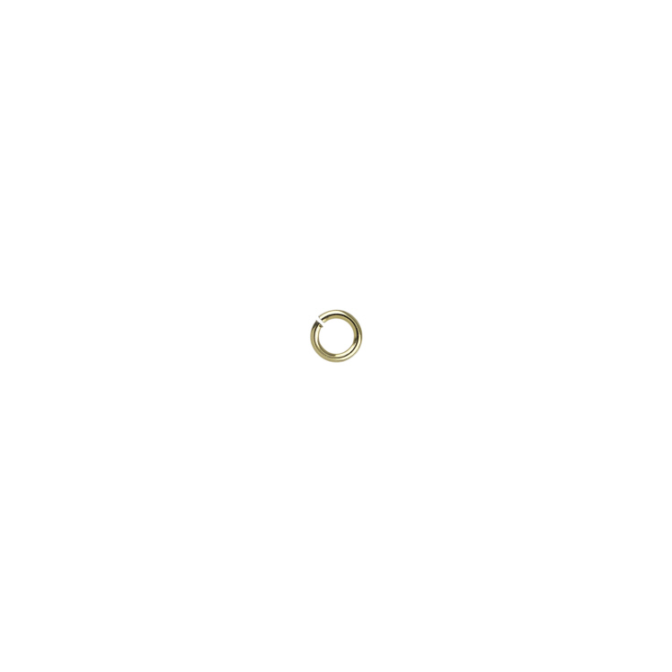 4mm Jump Rings (21 guage)  - 14 Karat Gold