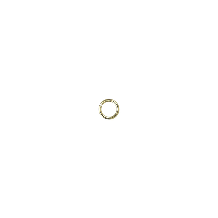 4.5mm Jump Rings (21 guage)  - 14 Karat Gold