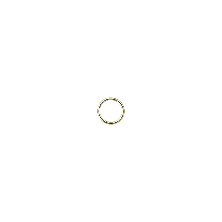 10mm Heavy Jump Rings Closed  (18 guage) - Gold Filled