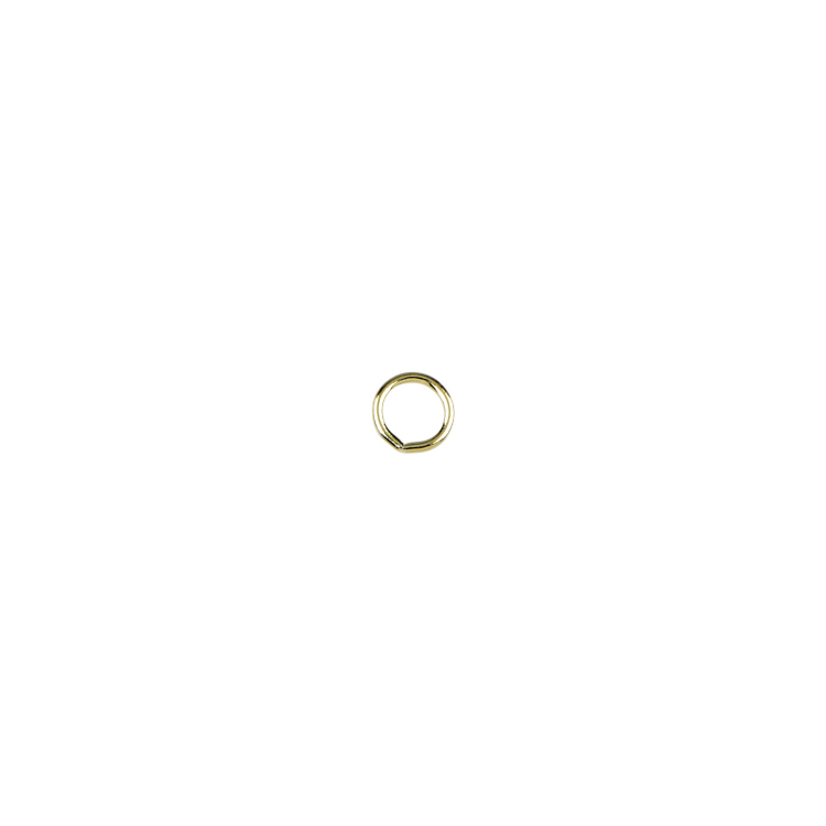 5mm Jump Rings Closed (21 guage)  - Gold Filled