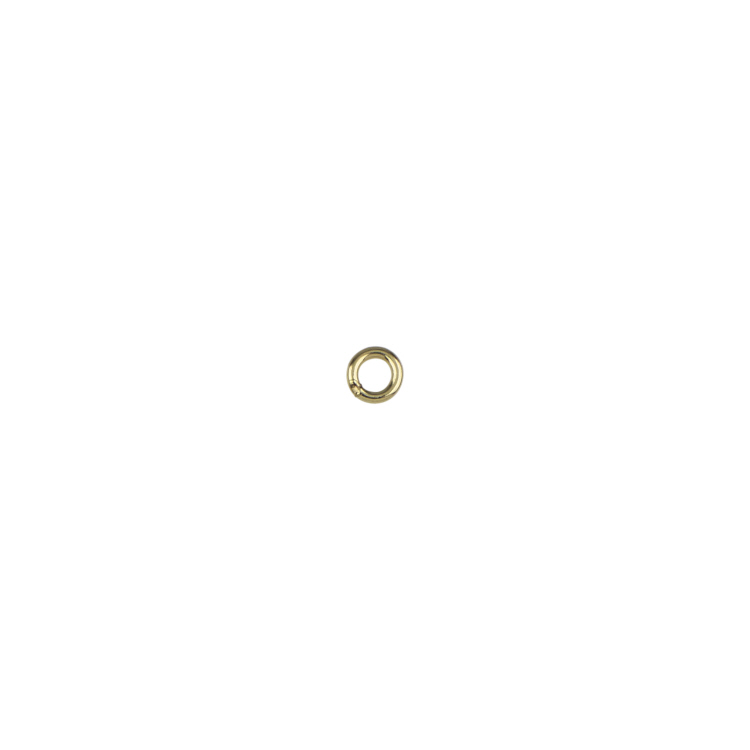 4mm Heavy Jump Rings Closed  (19 guage) - Gold Filled