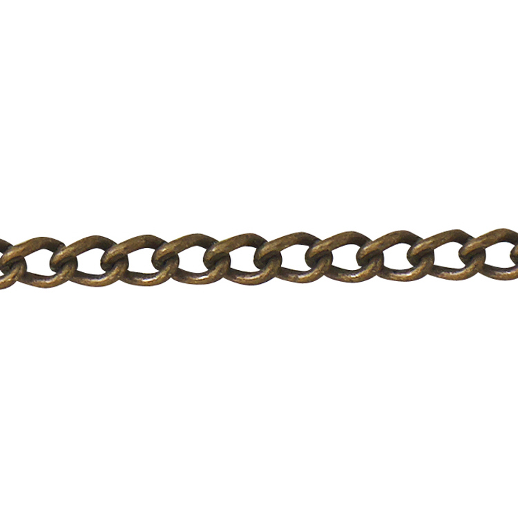 Large Curb Chain - Antique Copper Plated