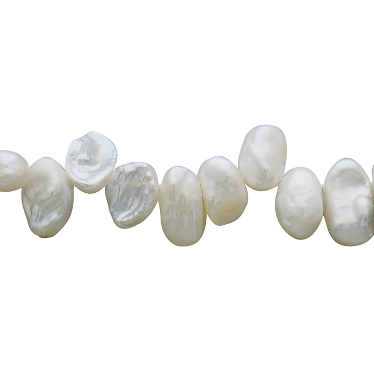 Freshwater Pearls - Top Drilled Keshi - 4-5mm - White