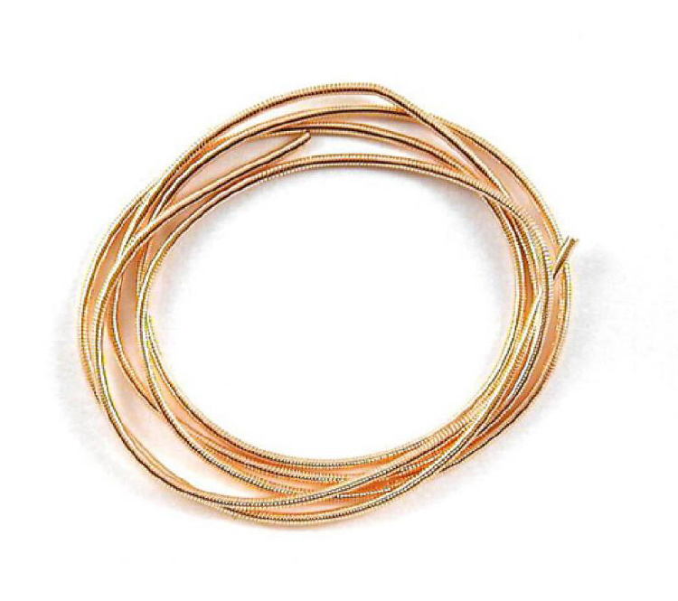 Gold Color French Wire - Medium