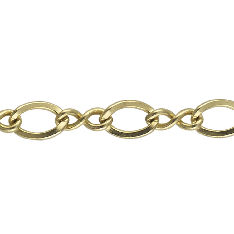 Figure 8 Chain 4.3 x 6.3mm - Gold Filled