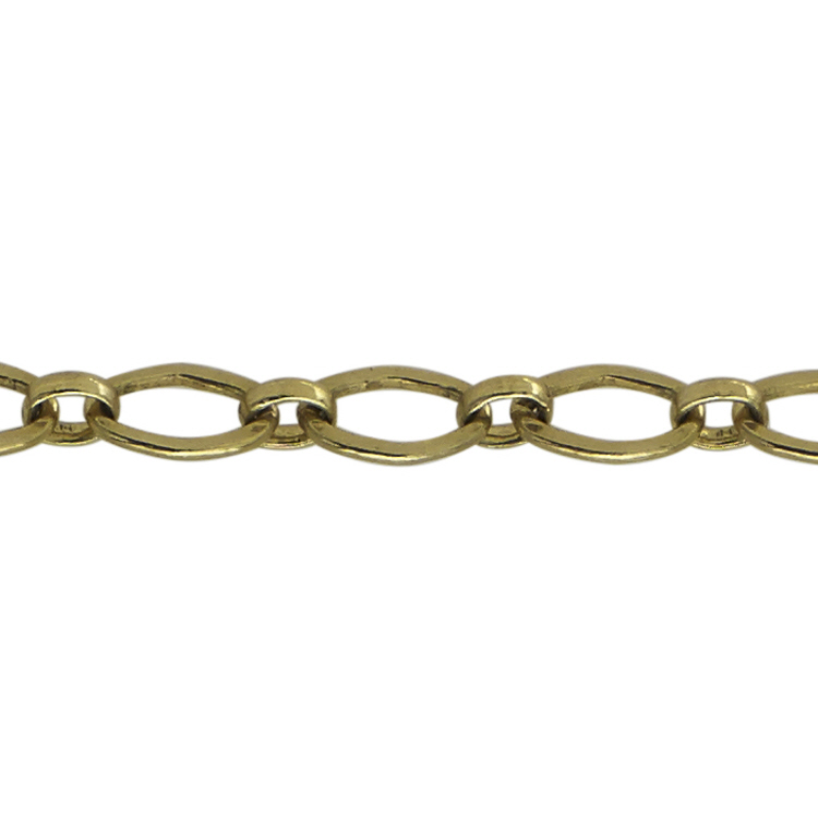 Fancy Chain 3.75 x 5.9mm - Gold Filled