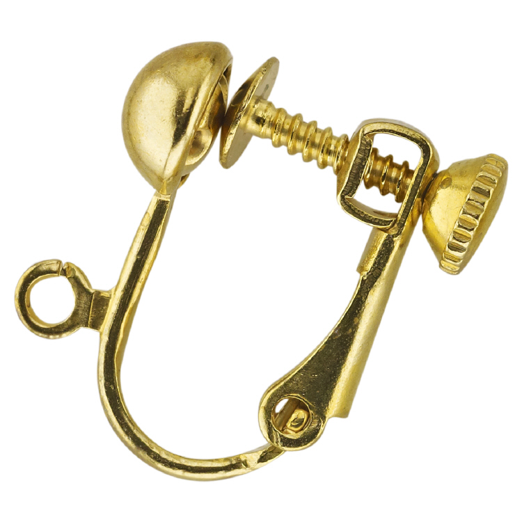 Screwback Earring - Gold Plated (36 pcs/pkt)