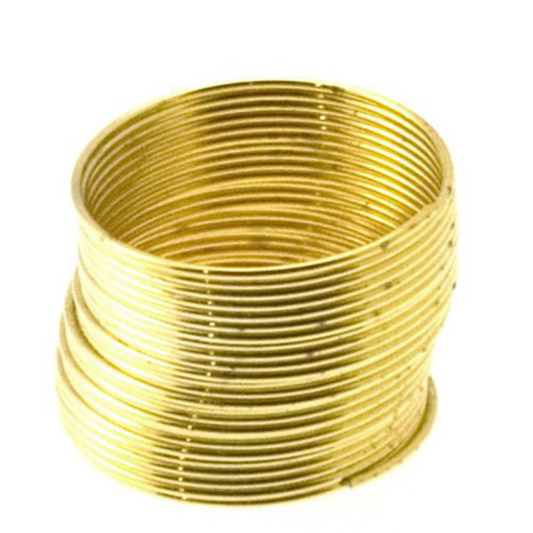 Memory Wire (Ring/Bracelet/Necklace) - Gold Plated (1oz)