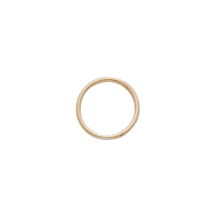 Plain Round Links 12mm - Gold Filled