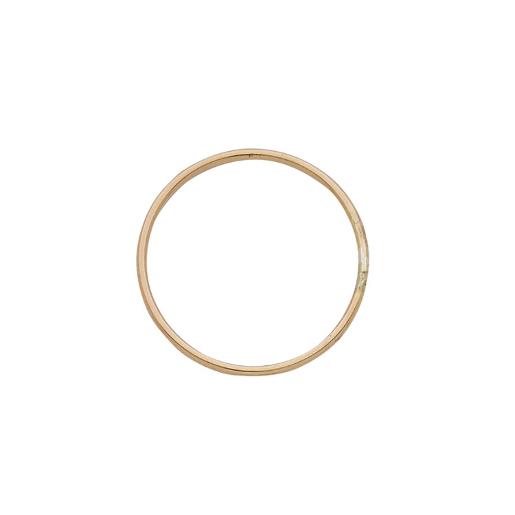 Round Plain Links 20mm - Gold Filled