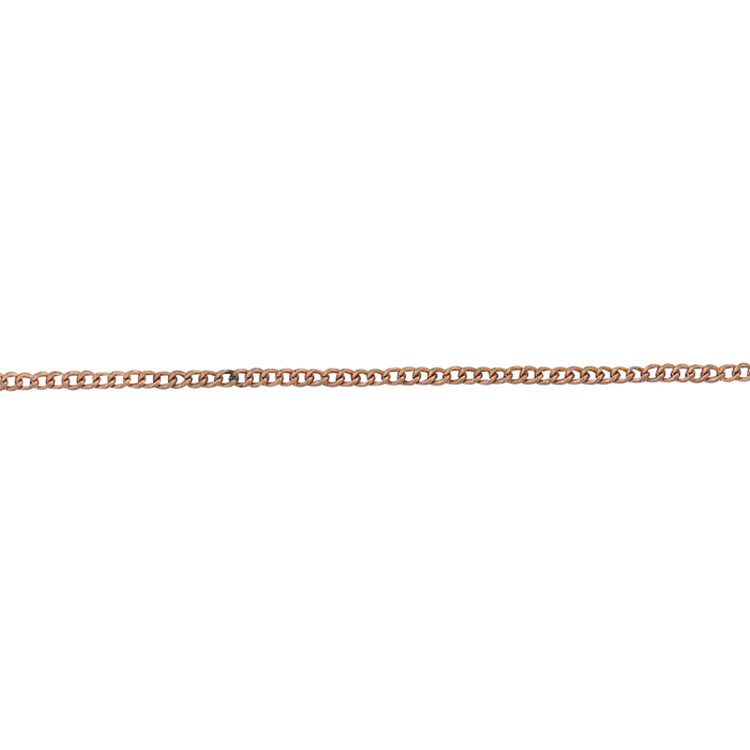 Small Curb Chain - Rose Gold Plated