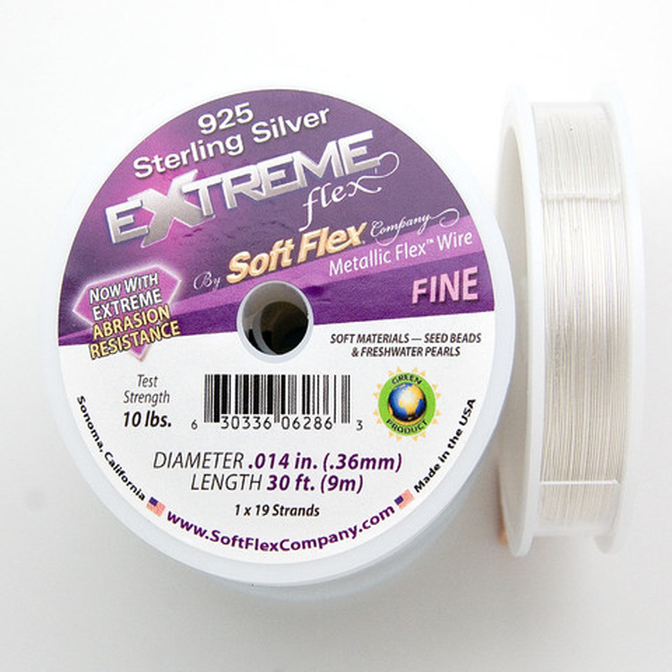 Softflex 0.014 Dia 30 ft - Sterling Silver