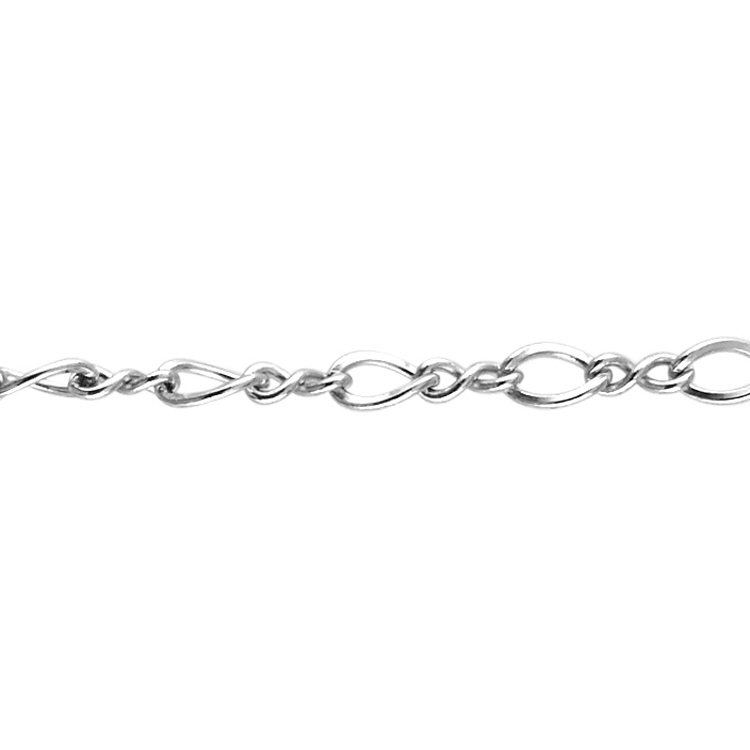 Figure 8 Chain 2.35 x 3.85mm - Sterling Silver