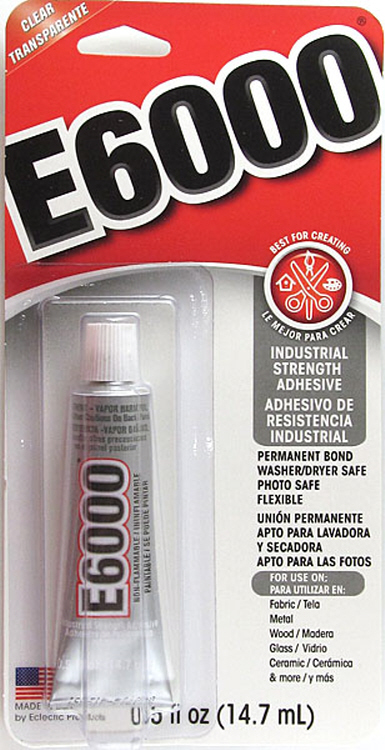 E6000 Glue 0.5 ozs